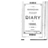 Courtland Olds Diary &amp; Transcription, 1886