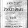 Courtland Olds Diary &amp; Transcription, 1891