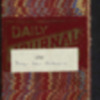 William Sunter Diary &amp; Transcription, 1892